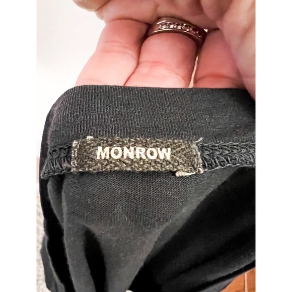 Monrow 3/4 Sleeve Soft Cotton Tunic Size Small - Picture 5 of 6